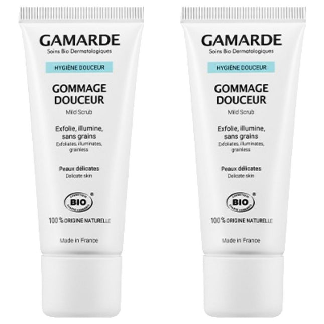 ONTREE Organic Gamarde Gentle Soft Facial Scrub 40g Set of 2