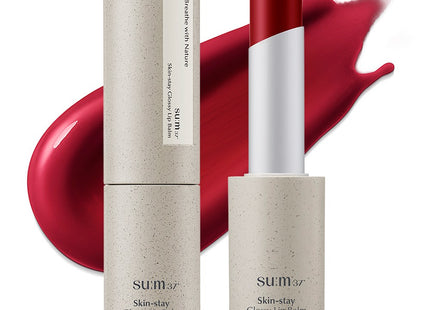 SU:M37  SkinSaver Glossy Lip Balm Red 4.2g 1ea