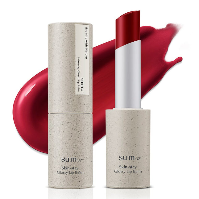 SU:M37  SkinSaver Glossy Lip Balm Red 4.2g 1ea