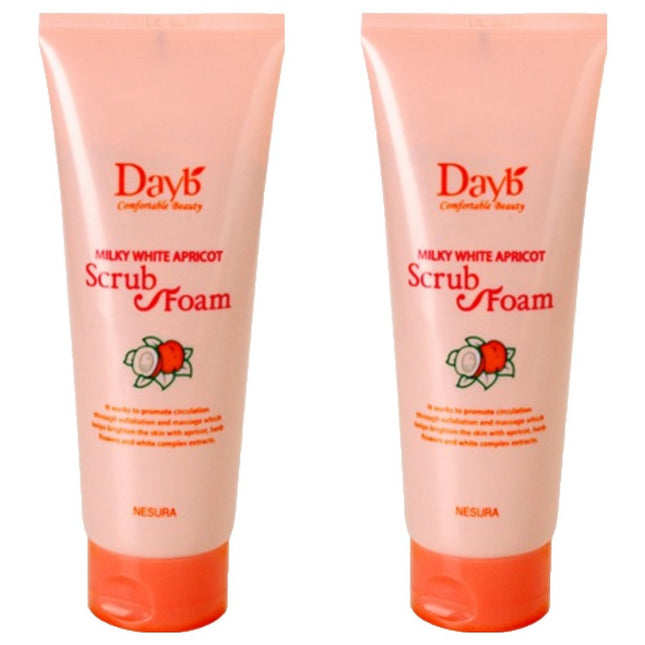 NESURA  Dave Milky Apricot Body Scrub 230g 2 Pack