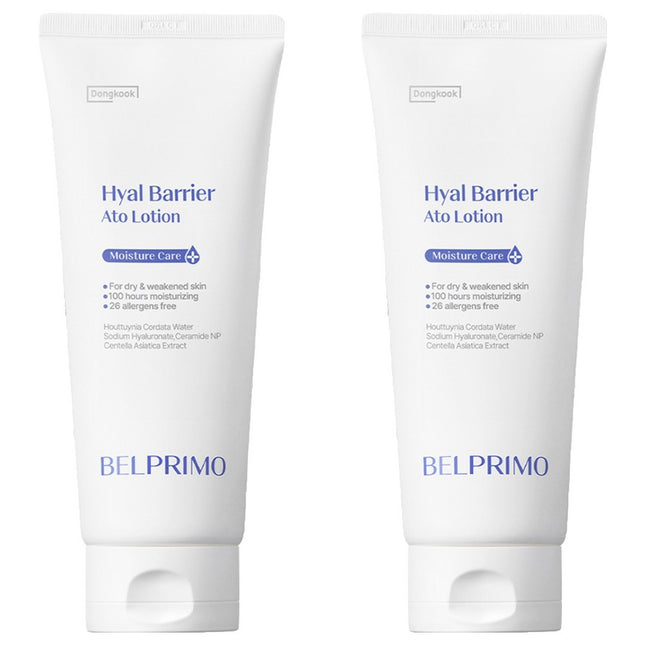 BELPREMO Belpremo Hyal Barrier Ato Lotion, 200ml, 2 Count