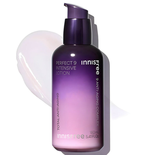 INNISFREE  Perfect 9 Intensive Lotion, 160ml, 1 count