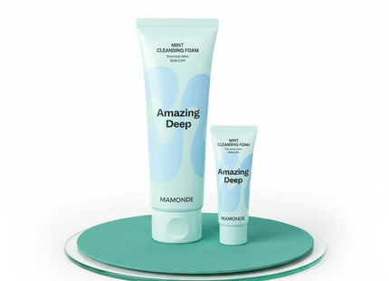 MAMONDE Amazing Deep Mint Cleansing Foam 120ml + 30ml Extra