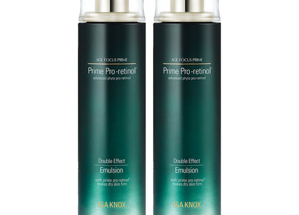 ISA KNOX  Age Focus Prime Double Effect Emulsion 160ml, Set of 2