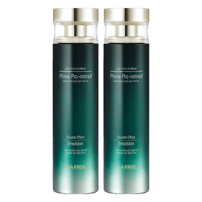 ISA KNOX  Age Focus Prime Double Effect Emulsion 160ml, Set of 2