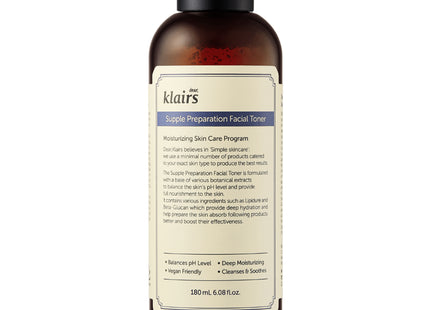 KLAIRS  Supple Preparation Facial Toner 180ml 1 pack