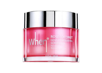 WHEN ROSE COCONUT GENTLE EXFOLIATING SCRUB MASK  100ml 1ea