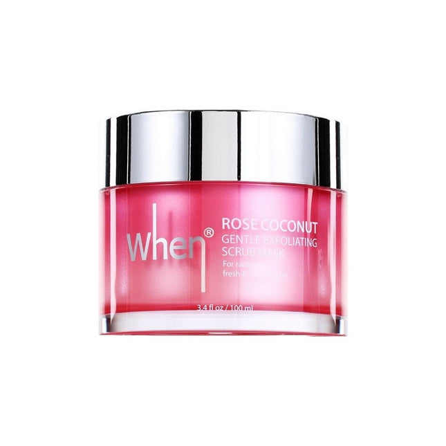 WHEN ROSE COCONUT GENTLE EXFOLIATING SCRUB MASK  100ml 1ea