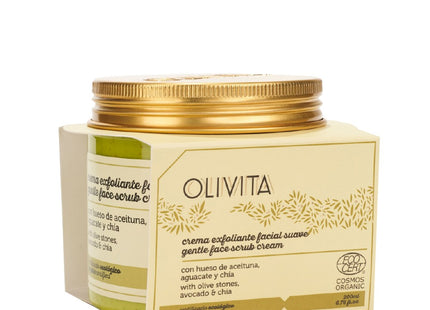 OLIVITA  Gentle Face Scrub Cream, 200ml, 1 count