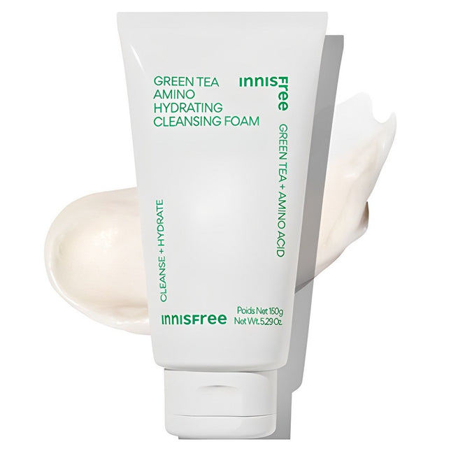 INNISFREE  New Green Tea Amino Hydrating Cleansing Foam 150g 1ea