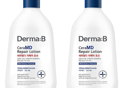 DERMA:B  CeraMD Repair Lotion, 400ml, 2 Count