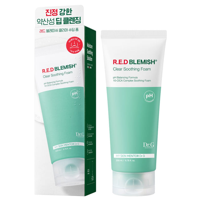 DR.G  pH Sensitive Red Blemish Clear Soothing Foam 200ml 1ea