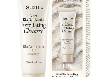 SU:M37  Secret Rice Ferment Peeling To Foam Cleanser, 40g, 1 Count