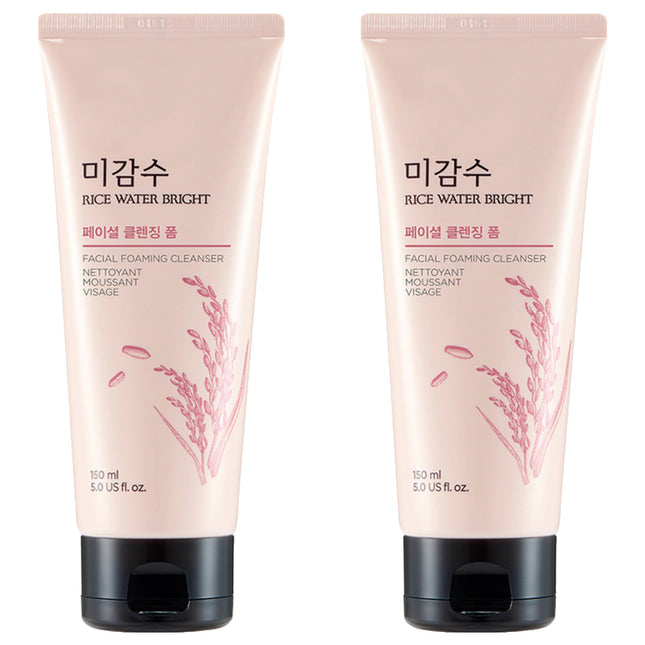 THE FACE SHOP  Myeonghan Miin Cleansing Foam, 150ml, 2 Count