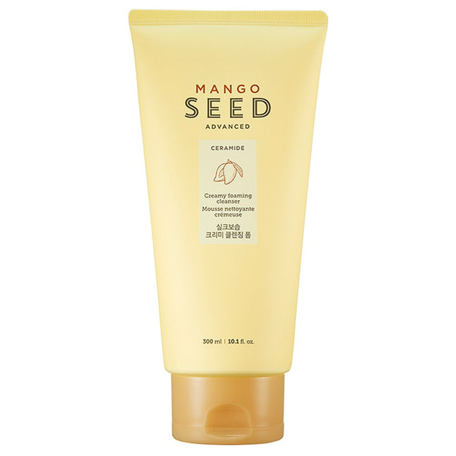 THE FACE SHOP  Mango Seed Silk Moisturizing Cleansing Foam 300ml 1 Count
