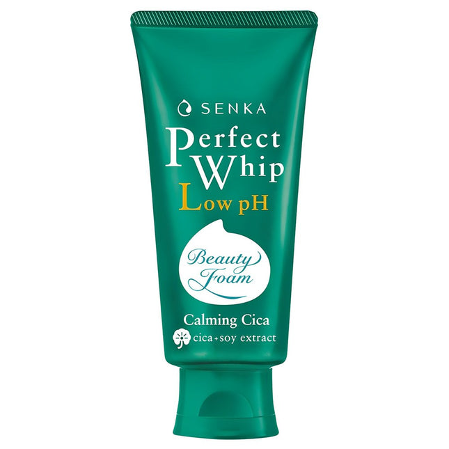 SENKA  Perfect Whip Low pH Calming Cica Cleansing Foam, 100g, 1 Count