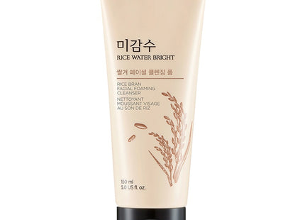 THE FACE SHOP The Face Shop Myeonghan Miin Rice Water Bright Foaming Cleanser 150ml 1 Pack