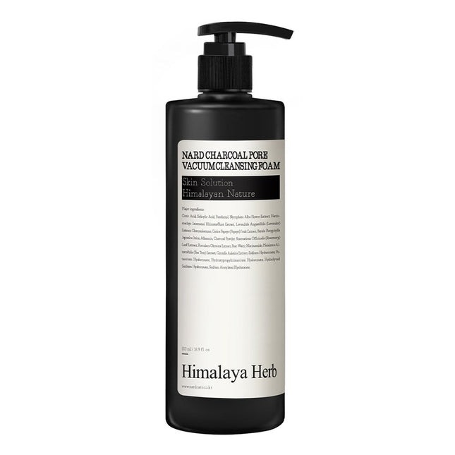 NAD  Bouquet Garni Charcoal Pore Adsorbing Cleansing Foam, 500ml, 1 Count