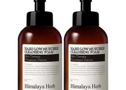 NAD  Mildly Acidic Bubble Cleansing Foam, 500ml, 2 Count