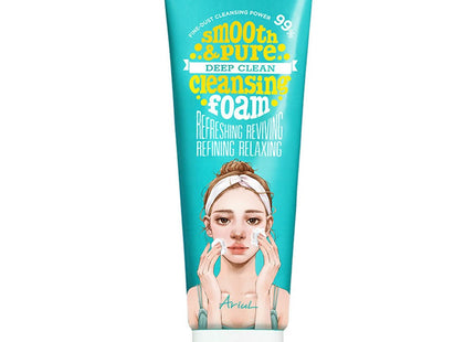 ARIEL  Smooth & Pure Deep Clean Cleansing Foam, 120ml, 1 Count