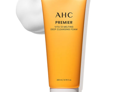 AHC  Premium Vita 13 Melting Deep Cleansing Foam, 200ml, 1 count