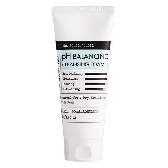 DERMAFACTORY  Panthenol pH Balancing Cleansing Foam 120g 1 Count