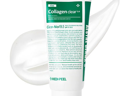 MEDI-PEEL  Green Cica Collagen Clear Gel Cleanser 2.0, 120ml, 1 count