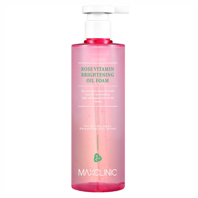 MAXCLINIC  Rose Vitamin Brightening Oil Foam Cleanser 310g 1 Count