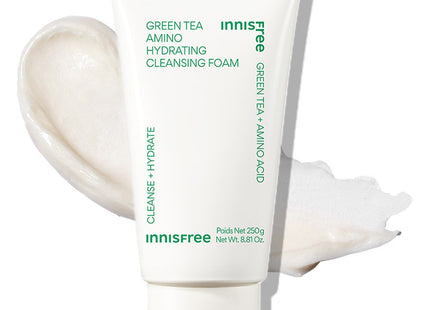 INNISFREE  Green Tea Amino Hydrating Cleansing Foam 250g 1 Piece