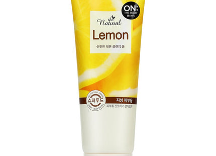 ON THE BODY  The Natural Lemon Refreshing Cleansing Foam 200g 1pc