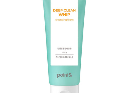 POINT &  Deep Clean Whip Cleansing Foam, 200g, 1 Count