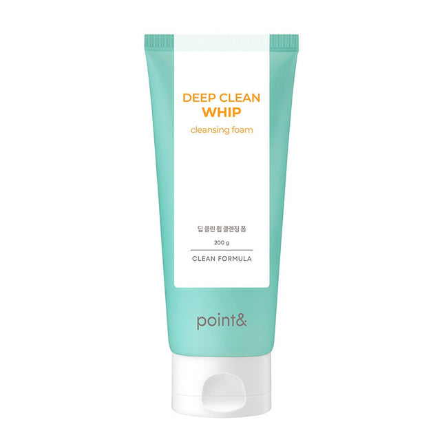 POINT &  Deep Clean Whip Cleansing Foam, 200g, 1 Count