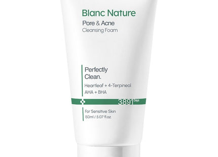 BLANC NATURE  Acne Care Cleansing Foam 150ml 1 Count