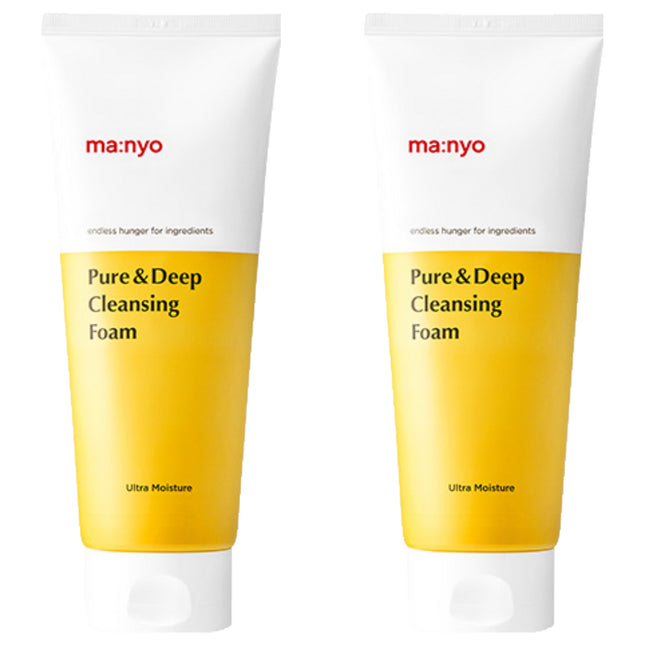 MANYO FACTORY Pure And Deep Cleansing Foam, 200ml, 2 Count