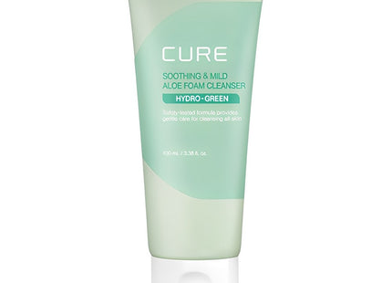 KIM JUNG MOON ALOE  Cure Soothing & Mild Aloe Foam Cleanser, 100ml, 1 Count