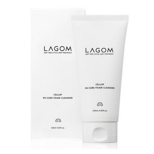 LAGOM  Cellup pH Cure Foam Cleanser 120ml, 2 Count