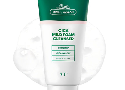 VT COSMETICS  CICA MILD FOAM CLEANSER 300ML 1PC