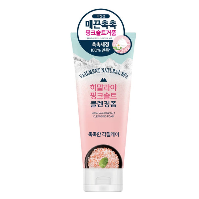 ON THE BODY  Vellmen Spa Himalayan Pink Salt Cleansing Foam, 200ml, 1 count