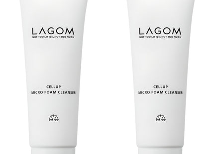 LAGOM  Cellup Micro Foam Cleanser, 30ml, 2 Count