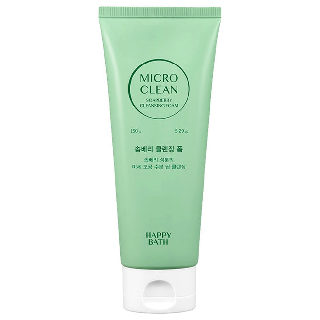HAPPY BATH  Micro Clean Soapberry Cleansing Foam 150g 1 piece