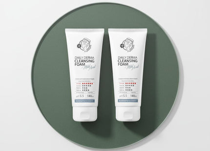NIGHTINGALE Daily Derma Cleansing Foam Mild Acid 1+1
