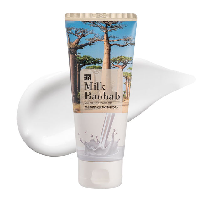 MILKBAOBAB  Whipping Cleansing Foam, 120ml, 1 Count