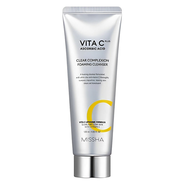 MISSHA  Vita C Plus Eraser Cleansing Foam, 120ml, 1 Count