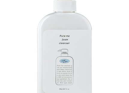 WADASKIN  Pure Me Mildly Alkaline Foam Cleanser 500g 1pcs