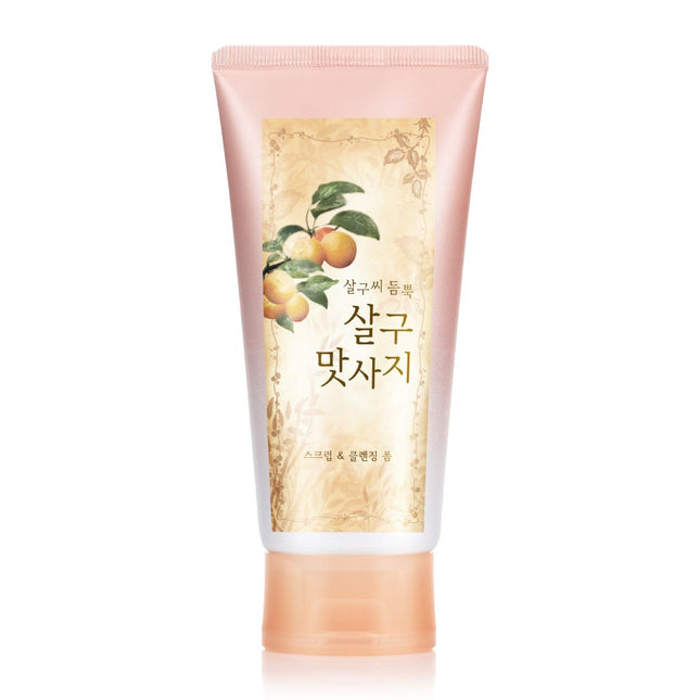 LG HOUSEHOLD & HEALTH CARE  Apricot Scrub & Cleansing Foam 120g 1pc