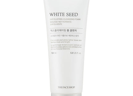 THE FACE SHOP  White Seed Exfoliating Foam Cleanser 150ml 1ea
