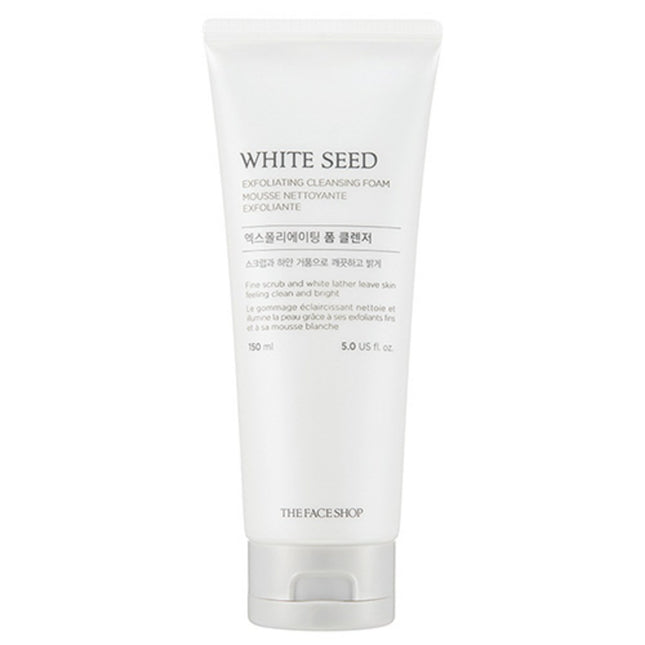 THE FACE SHOP  White Seed Exfoliating Foam Cleanser 150ml 1ea
