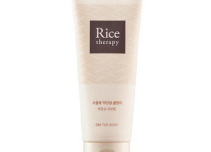 ON THE BODY  Rice Therapy Mildly Acidic Foam Cleanser 150g 1 pack