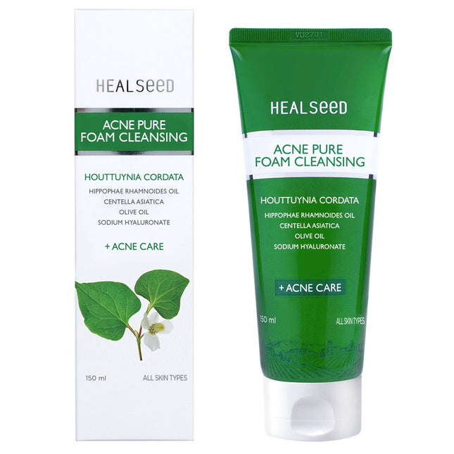YAKMOML  Hillseed Acne Pure Foam Cleansing 150ml, 1 Count