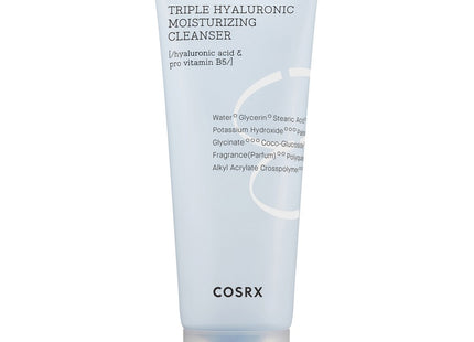 COSRX  HYDRUIM TRIPLE HYALURONIC MOISTURIZING CLEANSER 150ML 1PC